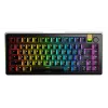 Mechaniczna klawiatura gamingowa GLORIOUS GMMK 3 PRO HE 75% bezprzewodowa RF + Bluetooth, RGB, US QWERTY, czarna