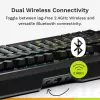 Mechaniczna klawiatura gamingowa GLORIOUS GMMK 3 PRO HE 75% bezprzewodowa RF + Bluetooth, RGB, US QWERTY, czarna