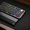 Mechaniczna klawiatura gamingowa GLORIOUS GMMK 3 PRO HE 75% bezprzewodowa RF + Bluetooth, RGB, US QWERTY, czarna