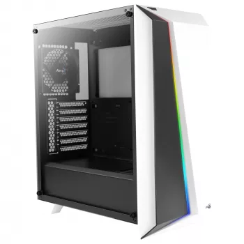 Obudowa PC Aerocool Cylon Pro Tempered Glass Midi Tower Biała