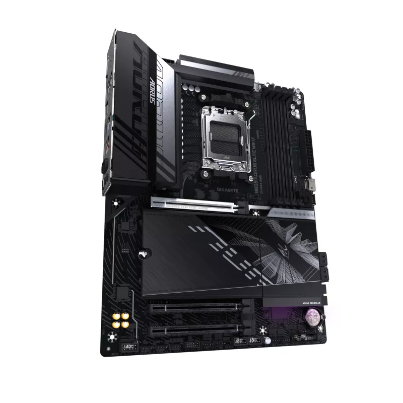 Płyta główna GIGABYTE B850 AORUS ELITE WIFI7 — AMD B850, Socket AM5, ATX, DDR5, 4x DIMM, 256GB, Wi‑Fi 7, 2.5Gb LAN