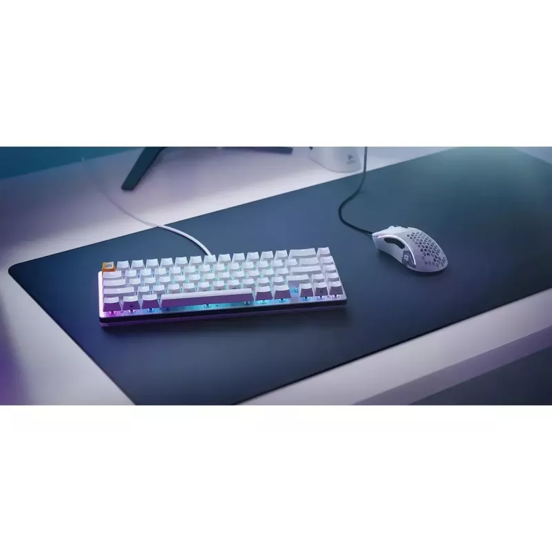 Klawiatura Glorious PC Gaming Race GMMK 2 65% mechaniczna RGB biała