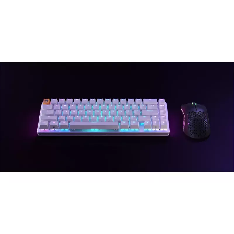 Klawiatura Glorious PC Gaming Race GMMK 2 65% mechaniczna RGB biała