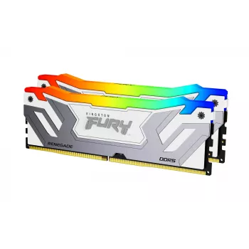 Kingston Technology FURY 48 GB 8400 MT/s DDR5 CL40 CUDIMM (zestaw 2 szt.) Renegade RGB biały XMP