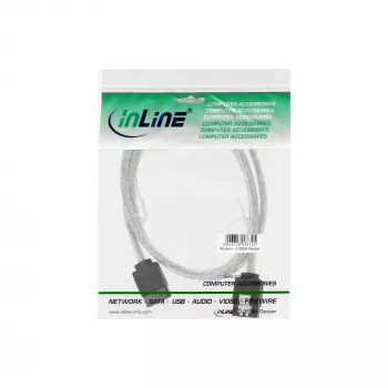 InLine Kabel SATA 6 Gb/s okrągły z zatrzaskami 0,5 m