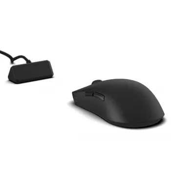 Mysz gamingowa Endgame Gear OP1W 4K V2 — dla praworęcznych, optyczna 30 000 DPI, bezprzewodowa RF + USB Type-A, 7 przycisków, szara