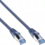 InLine Patch kabel S/FTP PiMF Cat.6A halogen free 500MHz niebieski 5m