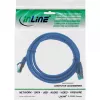 InLine Patch kabel S/FTP PiMF Cat.6A halogen free 500MHz niebieski 5m