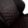 Fotel gamingowy noblechairs Hero PU Leather — siedzisko wypełnione powietrzem, wyściełane oparcie