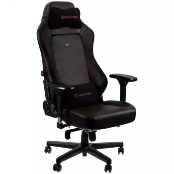Fotel gamingowy noblechairs Hero PU Leather — siedzisko wypełnione powietrzem, wyściełane oparcie