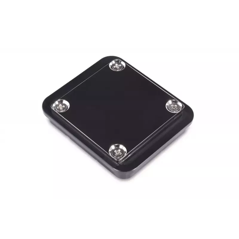 Water block + Backplate Aquatuning GmbH 13058 Acetal miedź Czarny 63mm 73mm 21mm
