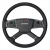 Moza Racing TSW Steering Wheel, Kierownica, PC, Przewodowa i bezprzewodowa, Czarny, Aluminium, Skóra ekologiczna, Polimer, Kabel