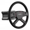 Moza Racing TSW Steering Wheel, Kierownica, PC, Przewodowa i bezprzewodowa, Czarny, Aluminium, Skóra ekologiczna, Polimer, Kabel