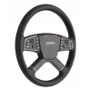 Moza Racing TSW Steering Wheel, Kierownica, PC, Przewodowa i bezprzewodowa, Czarny, Aluminium, Skóra ekologiczna, Polimer, Kabel