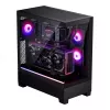 Obudowa PC Phanteks XT View Tower Czarny — Midi-Tower, szkło hartowane, RGB, obsługa ATX/EATX/Micro-ATX/Mini-ITX, GPU do 41,5 cm, chłodzenie CPU 184 mm