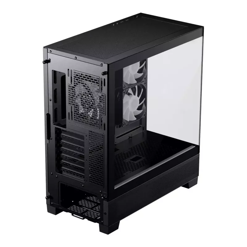 Obudowa PC Phanteks XT View Tower Czarny — Midi-Tower, szkło hartowane, RGB, obsługa ATX/EATX/Micro-ATX/Mini-ITX, GPU do 41,5 cm, chłodzenie CPU 184 mm