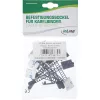 Regulowany zacisk kablowy InLine 59969F 94 mm czarny 10 szt.
