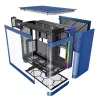 Obudowa PC Montech KING 95 Midi Tower Niebieska