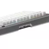 Klawiatura mechaniczna GLORIOUS GMMK 3 PRO 75% Prebuilt Wireless, USB + RF + Bluetooth, QWERTY, Srebrna