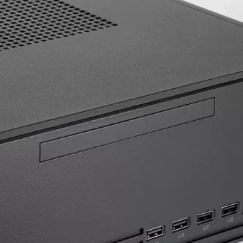 SilverStone MILO 11 SST-ML11B cienki Micro-ATX Obudowa Komputera Stacjonarnego