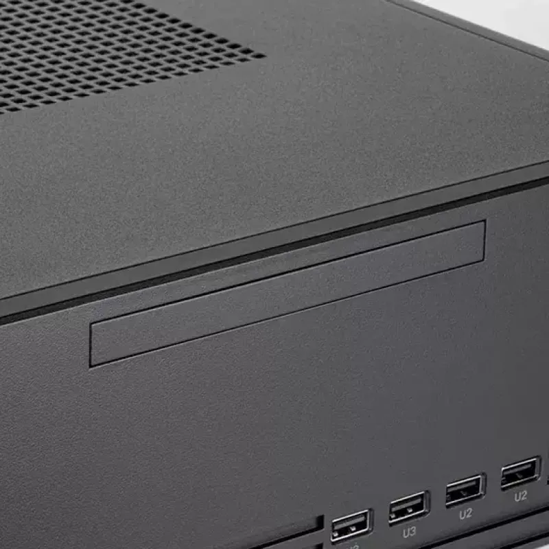 SilverStone MILO 11 SST-ML11B cienki Micro-ATX Obudowa Komputera Stacjonarnego