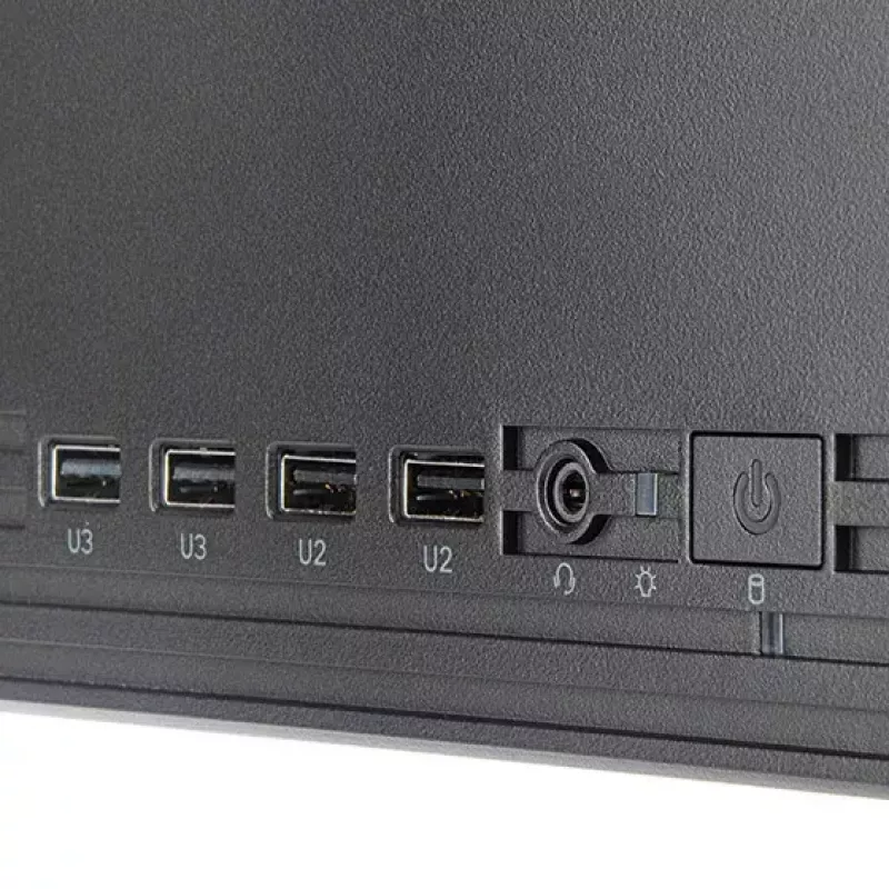 SilverStone MILO 11 SST-ML11B cienki Micro-ATX Obudowa Komputera Stacjonarnego