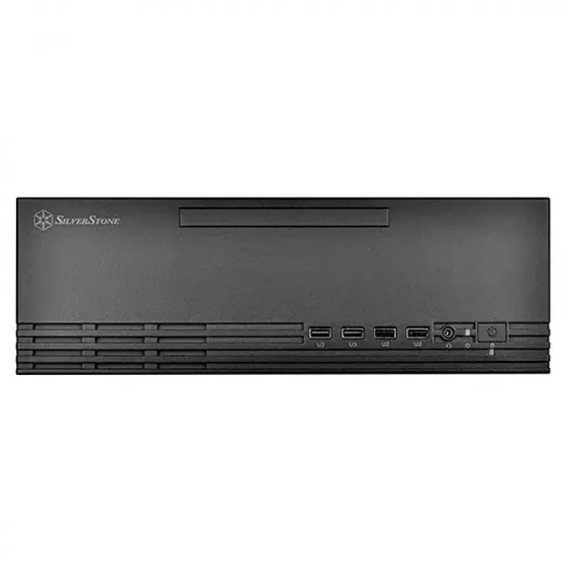SilverStone MILO 11 SST-ML11B cienki Micro-ATX Obudowa Komputera Stacjonarnego