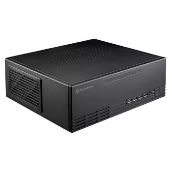 SilverStone MILO 11 SST-ML11B cienki Micro-ATX Obudowa Komputera Stacjonarnego