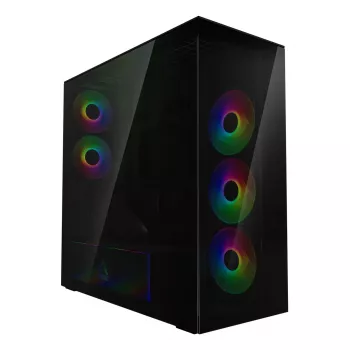 ARCTIC Xtender VG (Black) Premium E-ATX PC Case z pionowym montażem GPU