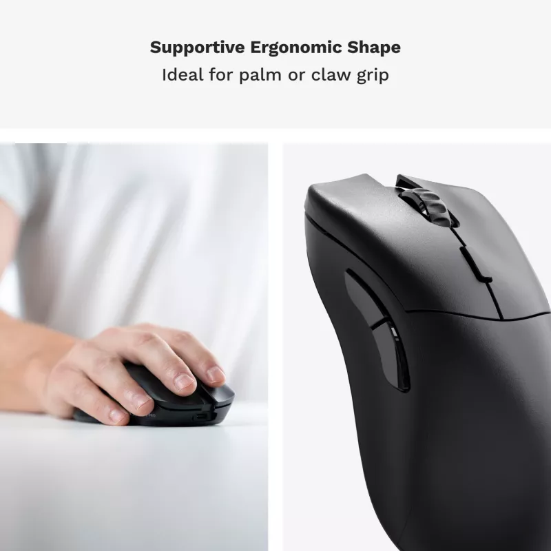 Glorious Gaming Glorious Model D 2 PRO Wireless - 1K Polling - Czarny