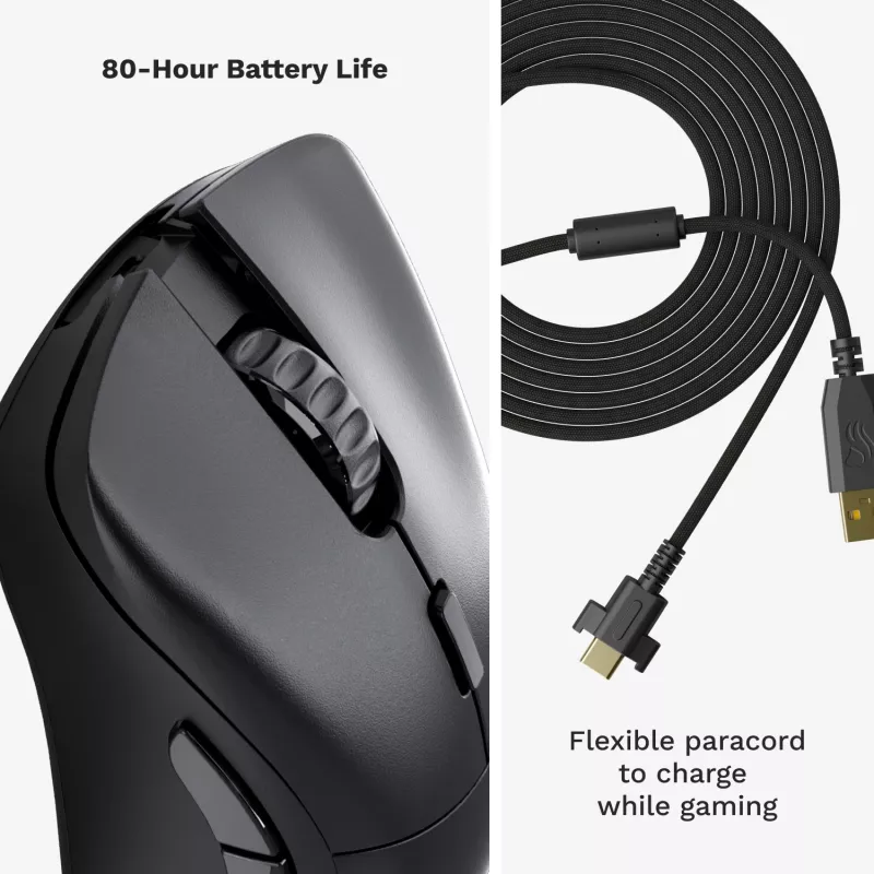 Glorious Gaming Glorious Model D 2 PRO Wireless - 1K Polling - Czarny