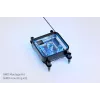 Blok wodny Alphacool Core 1 LT Aurora Acrylic miedź Nickel Czarny Transparent