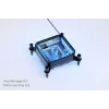 Blok wodny Alphacool Core 1 LT Aurora Acrylic miedź Nickel Czarny Transparent