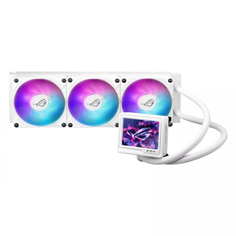 ASUS ROG RYUJIN III 360 ARGB EXTREME WHT chłodzenie procesora All-in-one cieczowe 12 cm Biały 1 szt.