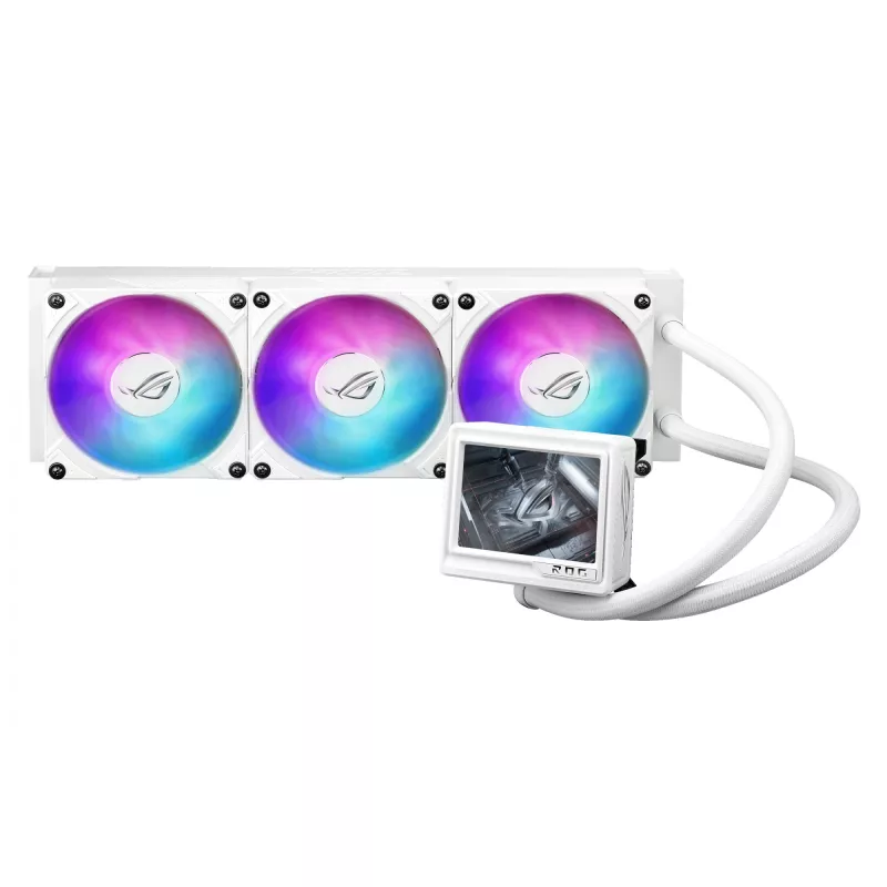 ASUS ROG RYUJIN III 360 ARGB EXTREME WHT chłodzenie procesora All-in-one cieczowe 12 cm Biały 1 szt.