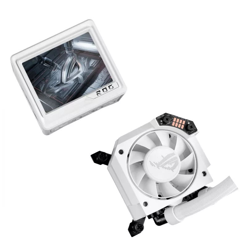 ASUS ROG RYUJIN III 360 ARGB EXTREME WHT chłodzenie procesora All-in-one cieczowe 12 cm Biały 1 szt.