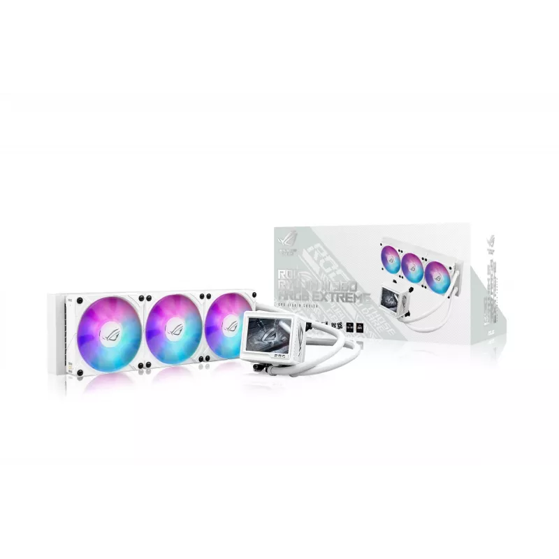 ASUS ROG RYUJIN III 360 ARGB EXTREME WHT chłodzenie procesora All-in-one cieczowe 12 cm Biały 1 szt.