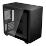Obudowa PC Aerocool Stormfront Mini Mini Tower Czarna ATX Zasilacz boczny Wentylatory 120 mm