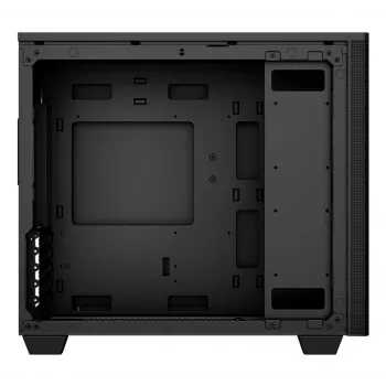 Obudowa PC Aerocool Stormfront Mini Mini Tower Czarna ATX Zasilacz boczny Wentylatory 120 mm