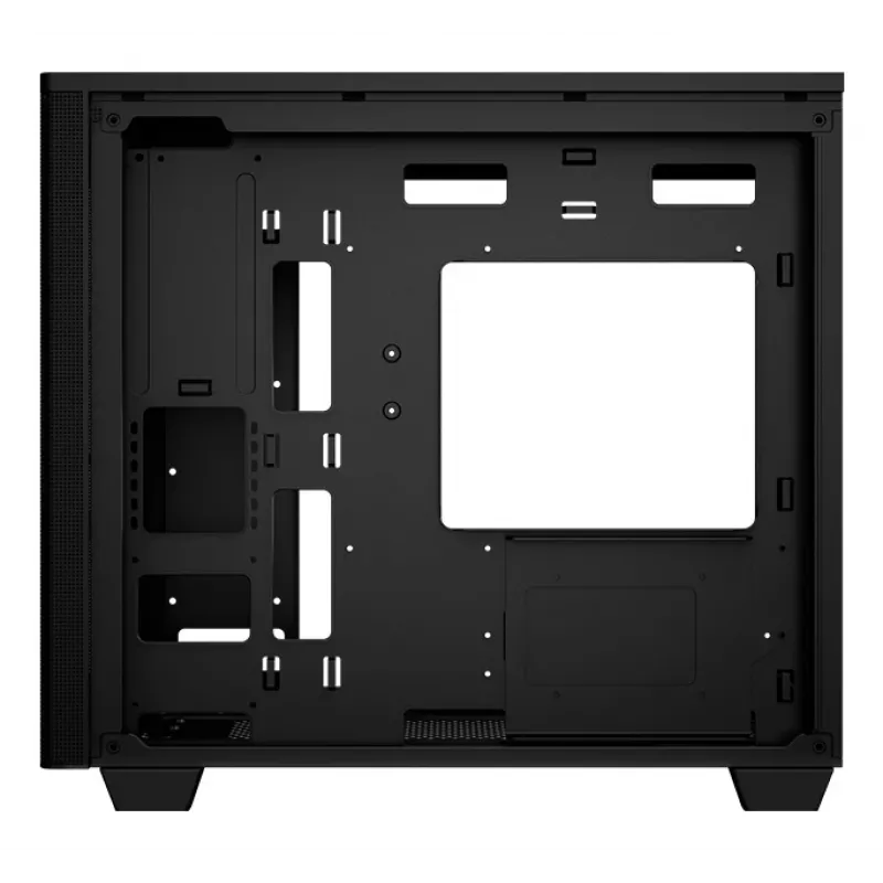 Obudowa PC Aerocool Stormfront Mini Mini Tower Czarna ATX Zasilacz boczny Wentylatory 120 mm