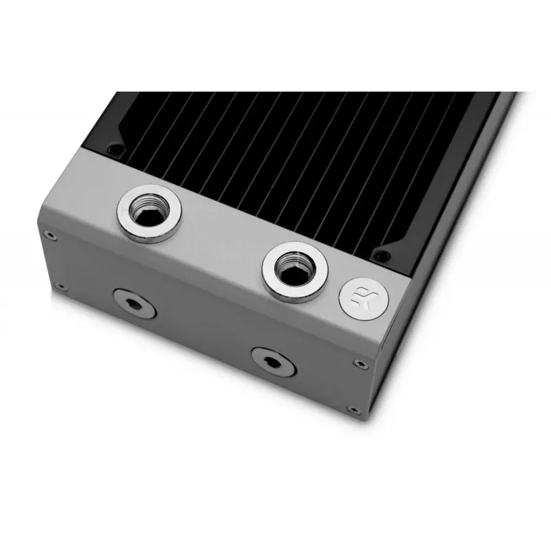 Radiator EK Water Blocks Mosiądz Miedź Stal nierdzewna Czarny 130x300x44mm