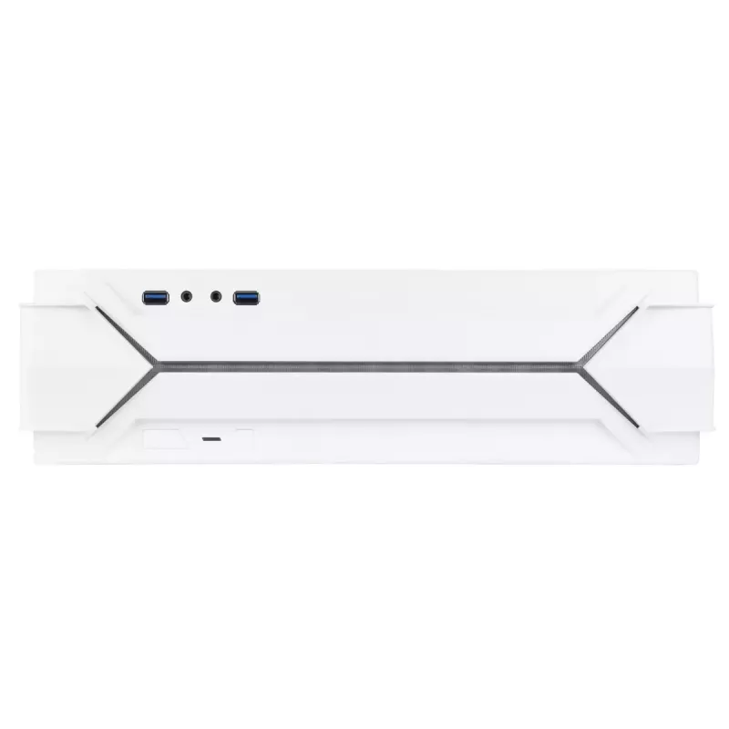 Obudowa PC Silverstone RVZ03-ARGB Desktop biała