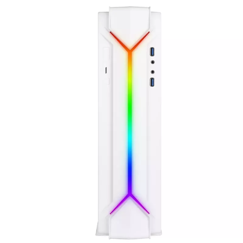 Obudowa PC Silverstone RVZ03-ARGB Desktop biała