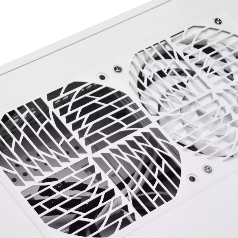 Obudowa PC Silverstone RVZ03-ARGB Desktop biała