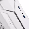 Obudowa PC Silverstone RVZ03-ARGB Desktop biała