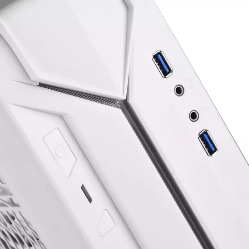 Obudowa PC Silverstone RVZ03-ARGB Desktop biała