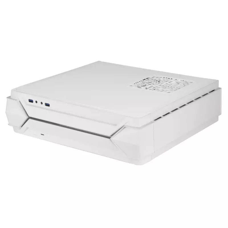 Obudowa PC Silverstone RVZ03-ARGB Desktop biała