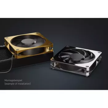 Wentylator Alphacool Apex Stealth Metall 12 cm Czarny 400-2000 RPM 20-29.9 dB