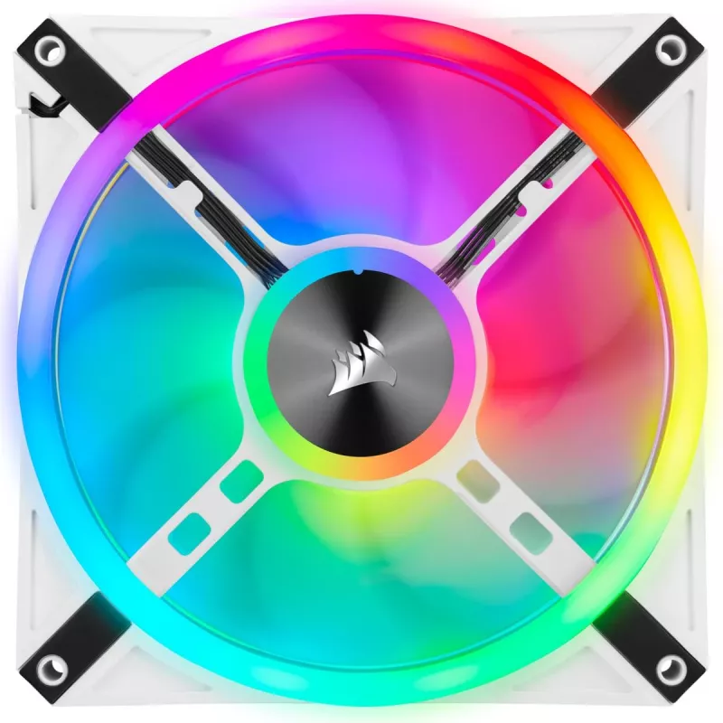 CORSAIR Wentylator LED - Seria Ql Biały Ql140 RGB 140mm RGB Pojedyncze opakowanie