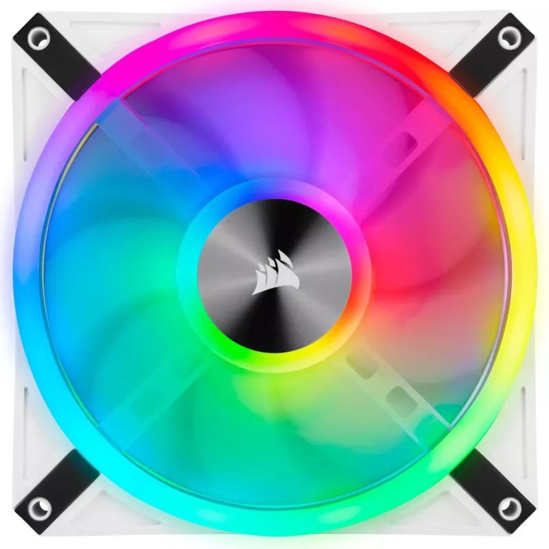 CORSAIR Wentylator LED - Seria Ql Biały Ql140 RGB 140mm RGB Pojedyncze opakowanie